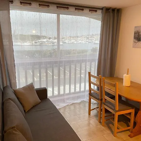 Studio Face A La 4 Couchages - Gratuits Piscine Tennis Et Un Parking Prive Rare Et Tres Utile - Vue Magnifique Sur La - Agreable En Toutes Saisons Ile Des Pecheurs - La Brigantine - Emplacement Et Vue Rares Au Cap D'agde דירה אגדה